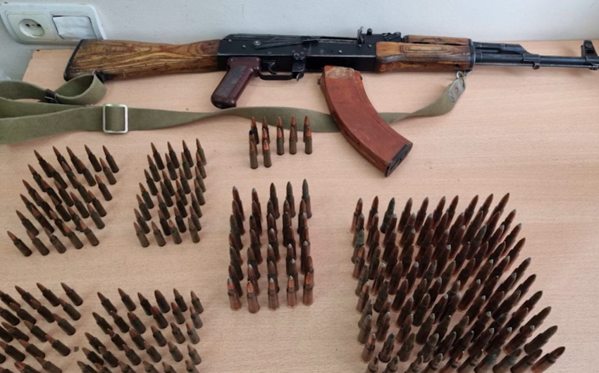 Azerbaijani police discover large cache of ammunition in liberated lands