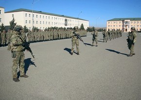 Training session for Azerbaijani reservists continues