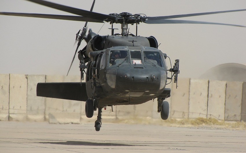 В Ираке упал военный вертолет США, погиб один человек