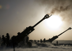 Armenia's heavy combat equipment destroyed