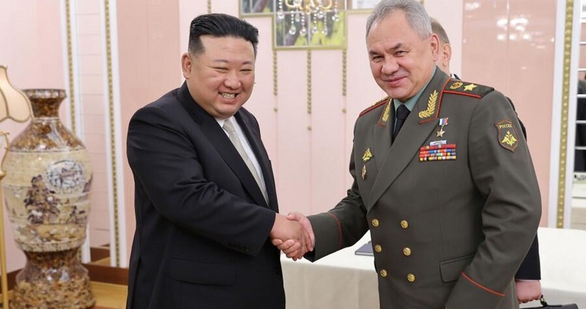 Russian Security Chief Shoigu discusses int’l issues with Kim Jong Un  