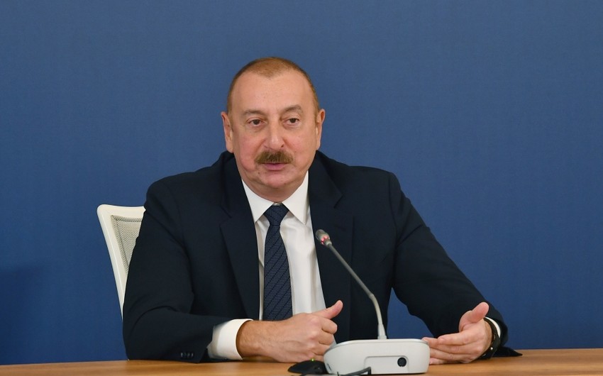 Azerbaijani President: 'We are planning to invest substantial amount of money to create distribution network in Albania'