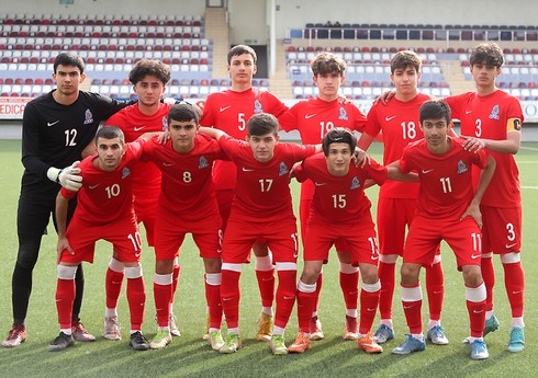 Юношеская команда Азербайджана завершила сборы победой