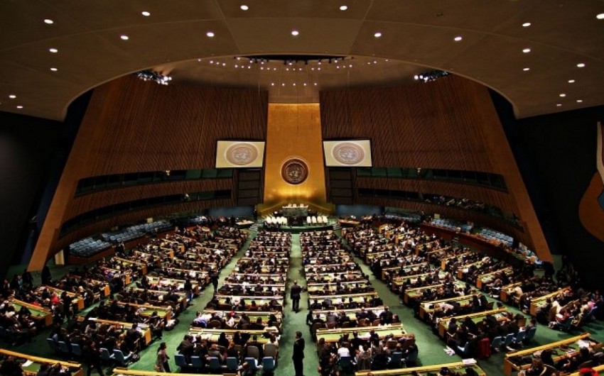 Проект резолюции Положение на оккупированных территориях Азербайджана включен в повестку 70-ой сессии Генассамблеи ООН