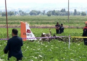 В Кайсери потерпел крушение тренировочный самолет, пилоты погибли 