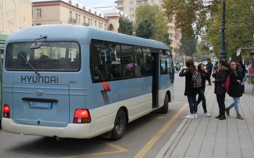 В ряде регионов Азербайджана приостановят движение общественного транспорта