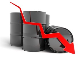 Oil falling in price