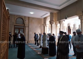 Holiday prayer performed in Baku