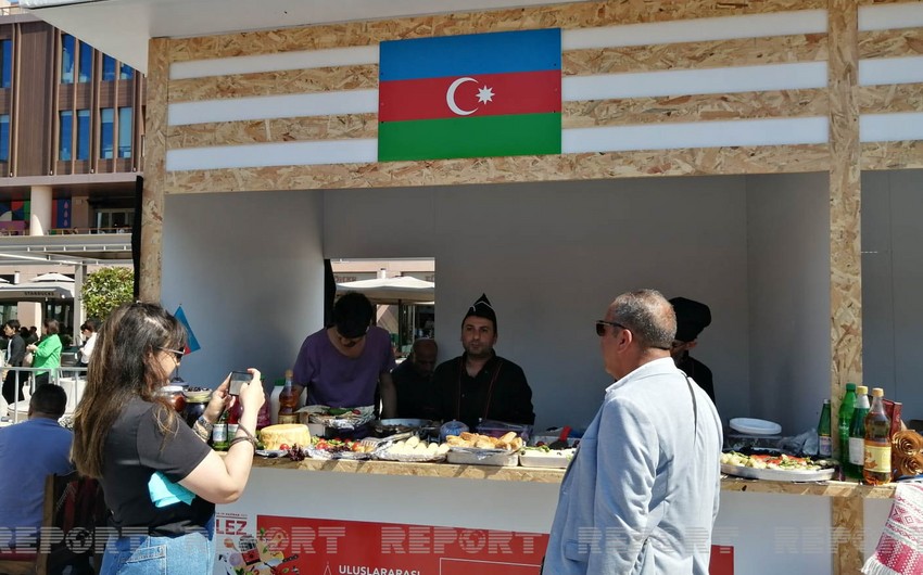 Azərbaycan İstanbulda keçirilən “Beynəlxalq Beyoğlu ləzzət festivalı”nda təmsil olunur