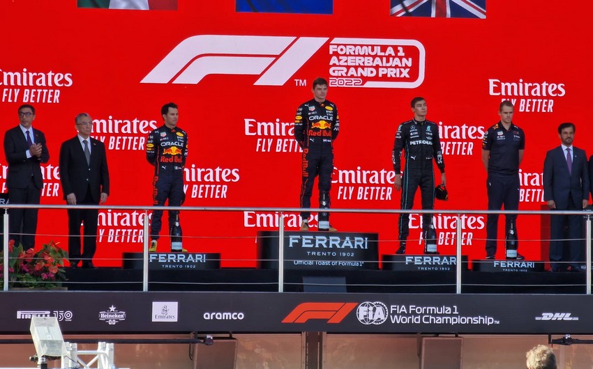 Winners of Azerbaijan Grand Prix awarded