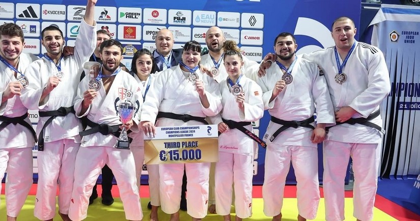 Azərbaycan cüdoçusu Çempionlar Liqasında bürünc medal qazanıb