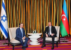 President of State of Israel congratulates Ilham Aliyev