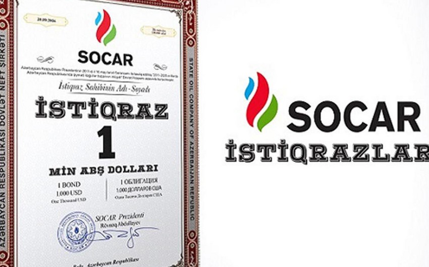 SOCAR istiqrazları 1 010 dollara qədər bahalaşıb