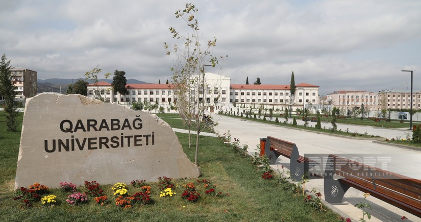 Qarabağ Universiteti ilk tələbələrini qarşılayıb - FOTOREPORTAJ