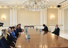Ильхам Алиев принял делегацию турецко-азербайджанской межпарламентской группы дружбы