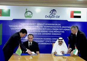 Türkmennebit и Dragon Oil подписали меморандум о взаимопонимании в Дубае