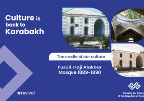 Ministry of Culture: Armenians destroy Haji Alakbar mosque in Fuzuli