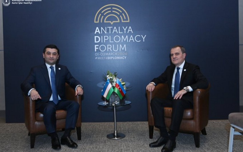 FMs of Azerbaijan and Uzbekistan mull regional cooperation