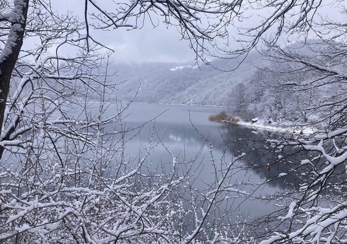 Гёйгёльский и Шахдагский национальные парки облачились в белоснежную пелену