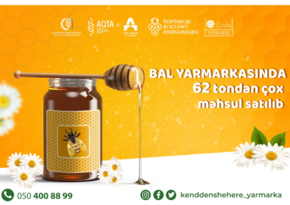 65% of beekeeping products sold at honey fair in Baku