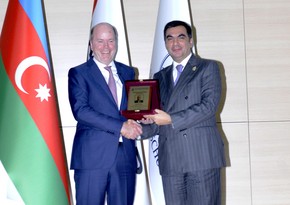 BP Regional President visits Baku Higher Oil School