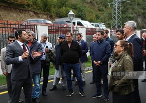 Foreign diplomats shown biggest hydropower plant in liberated Azerbaijani territories