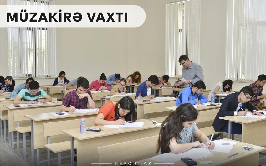 “Müzakirə vaxtı”: Pandemiya dövründə ilk qəbul imtahanları