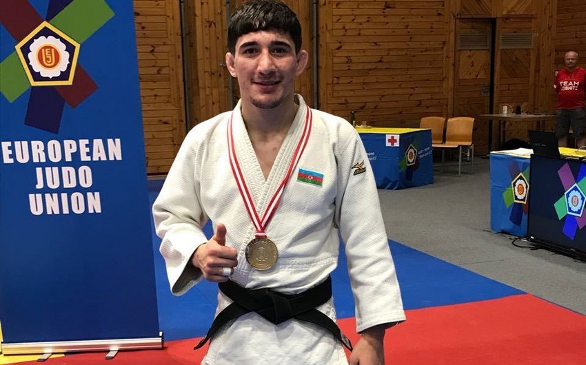 Young Azerbaijani judoka crowned world champion - PHOTO