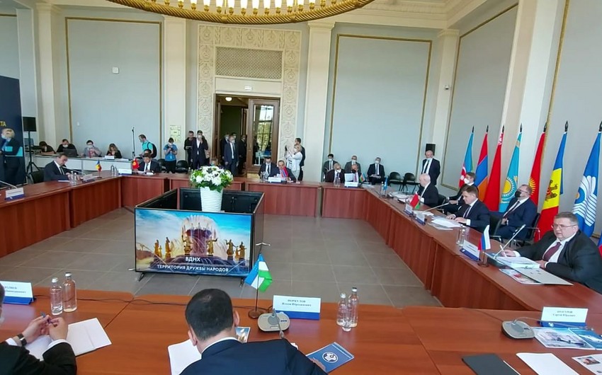 Azerbaijani delegation attends CIS Economic Council meeting