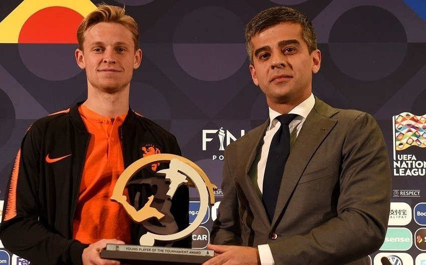 SOCAR наградил лучшего молодого игрока Лиги наций