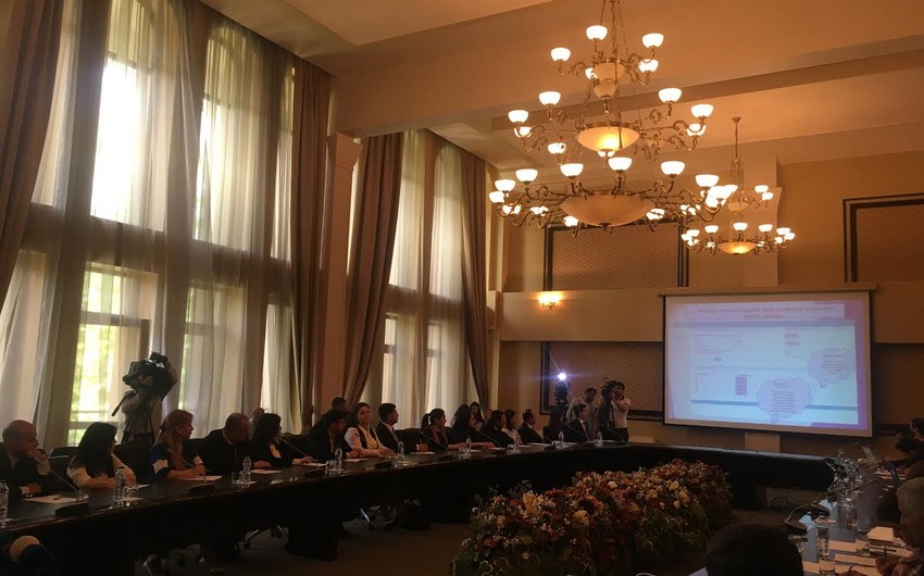 В Баку проходит презентация проекта электронного аукциона по приватизации госсобственности