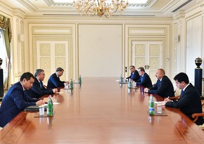 Президент Ильхам Алиев принял вице-премьера Казахстана