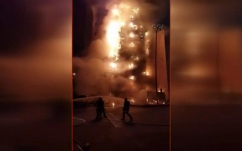 ​В отеле в Мекке, где остановились граждане Турции, произошел пожар - ВИДЕО