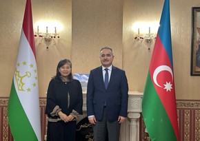 Azerbaijani ambassador to Tajikistan meets with Japanese counterpart