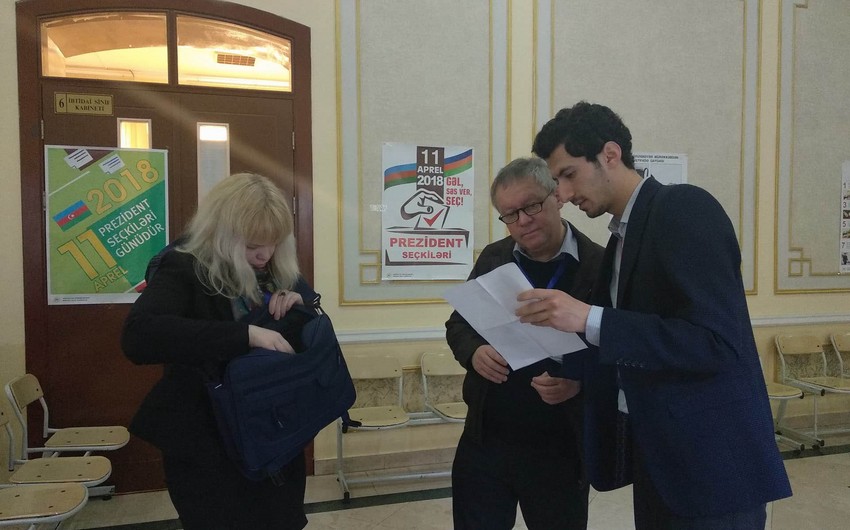 PACE mission starts monitoring the voting process in presidential elections in Azerbaijan