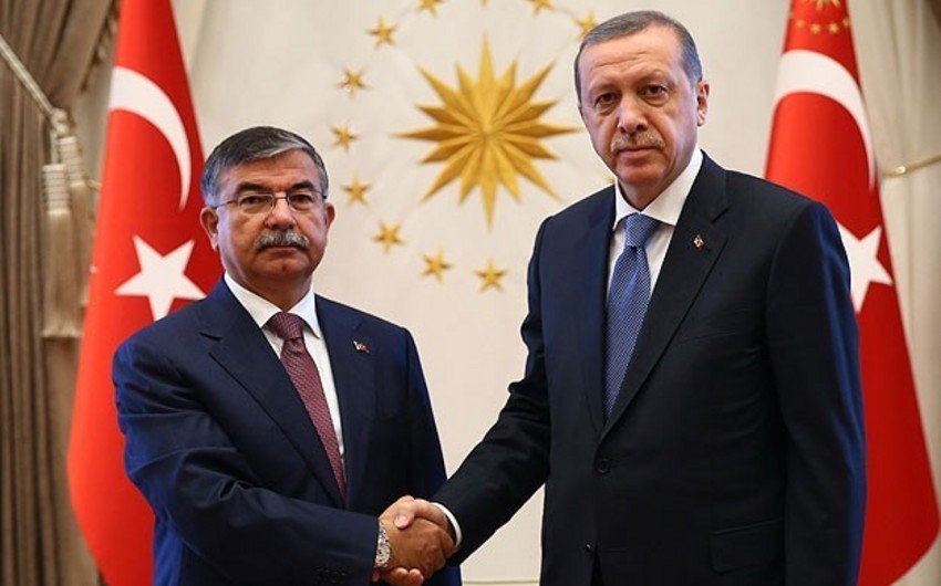 ​Türkiyə prezidenti parlamentin spikeri ilə görüşüb