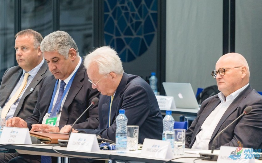 Azad Rəhimov II Avropa Oyunlarının Koordinasiya Komissiyasının iclasında iştirak edir