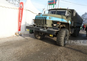 На дороге Ханкенди-Лачын созданы условия для беспрепятственного проезда автомобилей РМК