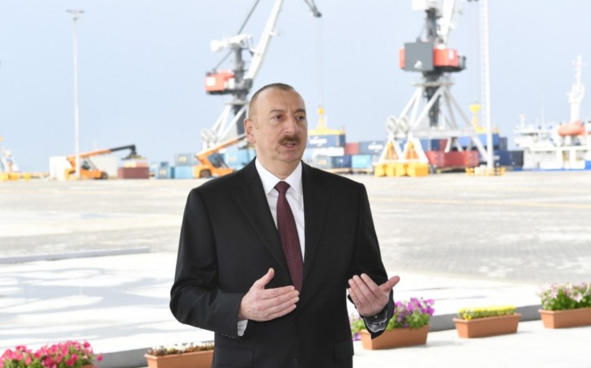 Prezident İlham Əliyev: “Gəmi istehsalı sahəsində xarici tərəfdaşlardan asılılığı aradan qaldırmışıq”