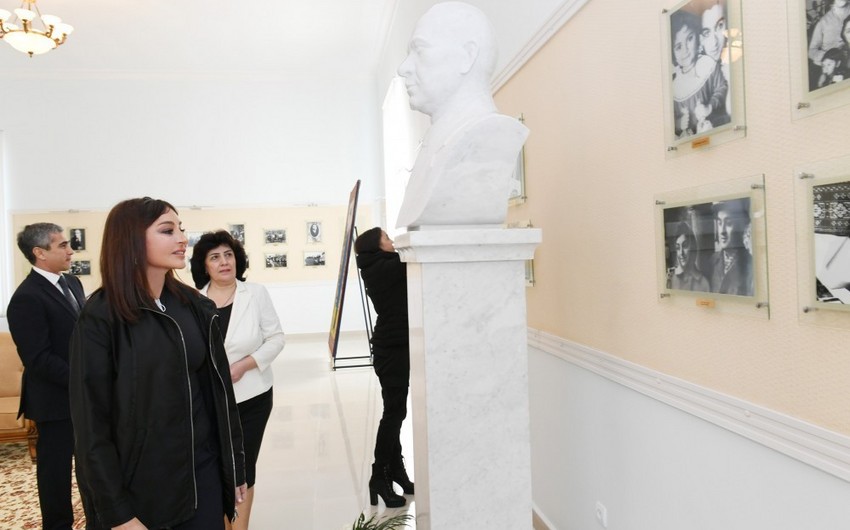 First Vice-President Mehriban Aliyeva visited House Museum of Mir Jalal Pashayev in Ganja