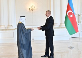 Ilham Aliyev receives credentials of incoming ambassador of Kuwait - UPDATED