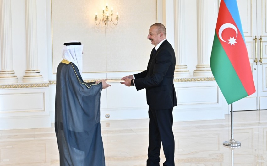 Ilham Aliyev receives credentials of incoming ambassador of Kuwait - UPDATED