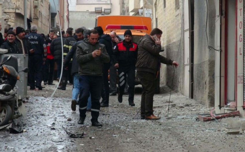 На территорию Турции упали несколько выпущенных из Сирии снарядов