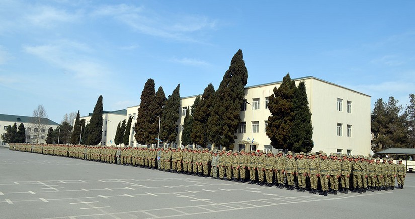 Hərbi vəzifəlilərin təlim toplanışı başa çatıb