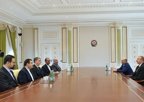 President Ilham Aliyev received delegation led by Irans minister of culture and Islamic guidance