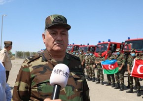 Chief of State Service: None of Azerbaijani firefighters seriously injured in Turkey