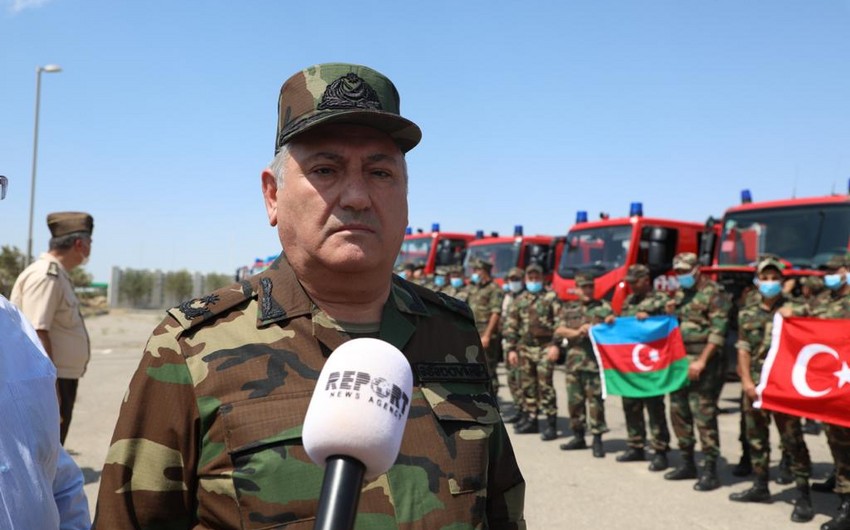 МЧС: Среди направленных в Турцию азербайджанских пожарных серьезно пострадавших нет