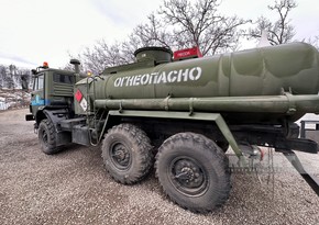 75 vehicles of Russian peacekeepers move freely on Khankandi-Lachin road