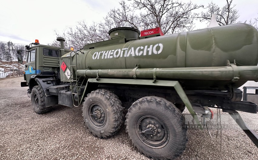 75 vehicles of Russian peacekeepers move freely on Khankandi-Lachin road