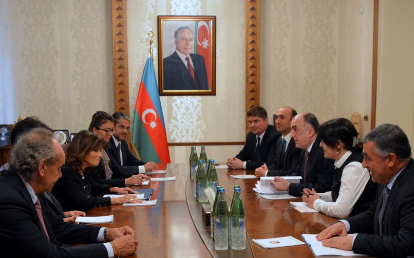 Foreign Minister Elmar Mammadyarov meets with President of Italian Senate
